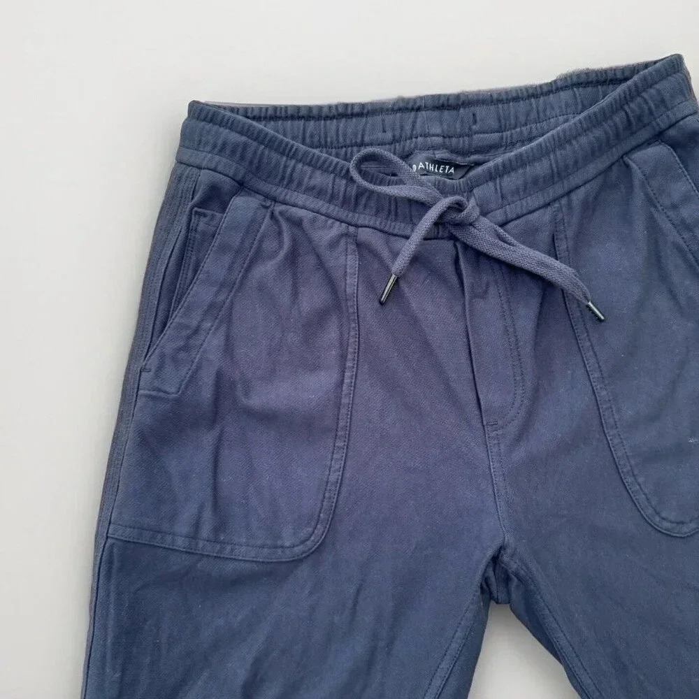 Atheta Womens Farallon Jogger Navy Blue Size XS Drawstring Pockets - Picture 2 of 7